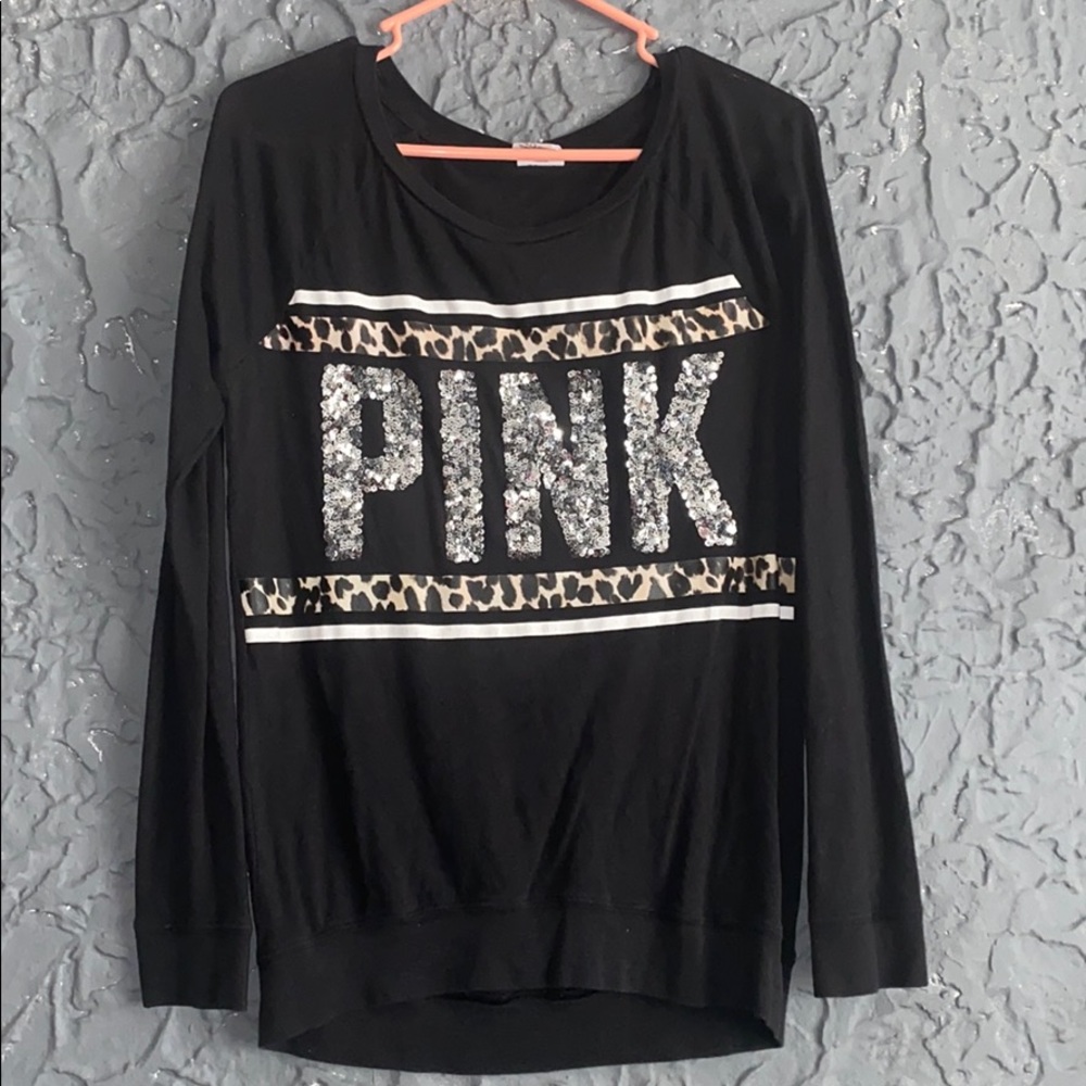 PINK Over sized long sleeve